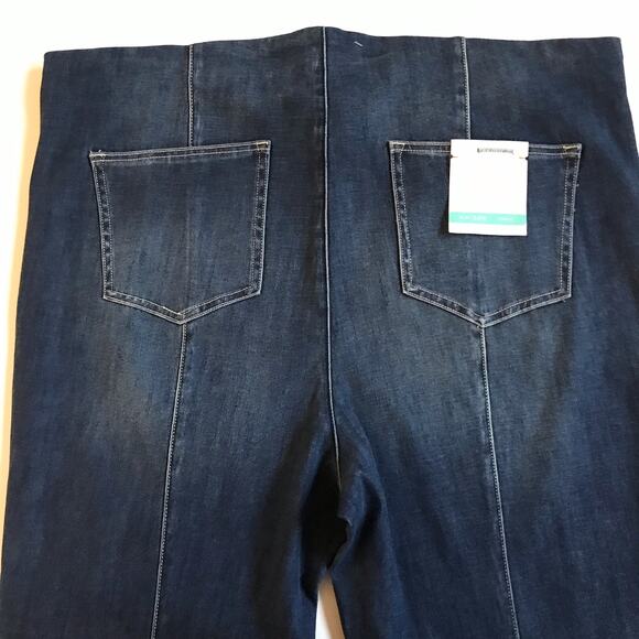 Pilcro Anthropologie Sz 24W High Rise Denim Jean Leggings Ankle Length NEW NWT - Picture 4 of 15